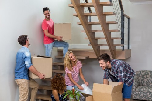 Local removal team supporting a home move in Enfield