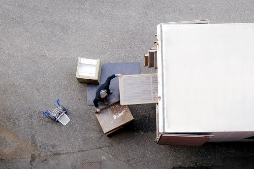 Removal team planning a house move with careful access considerations