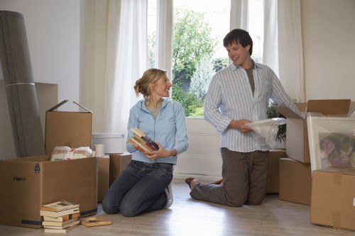 Local moving team handling a property move in Enfield