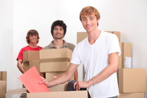 Local packing team handling furniture and household items in Enfield